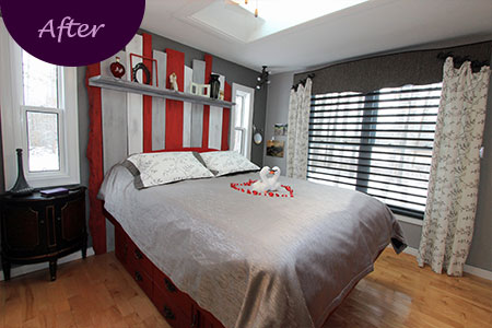 Window Shutters by Sensational SEAMS in Newcastle, ON - Room of the Month January 2020