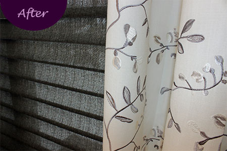 Sheer Curtains by Sensational SEAMS in Newcastle, ON - Room of the Month January 2020