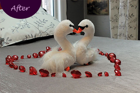 Custom Valentines Home Decor Products by Sensational SEAMS in Newcastle, ON - Room of the Month January 2020
