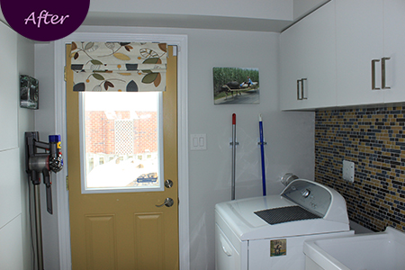 Custom Bathroom Window Blinds by Sensational SEAMS in Newcastle, ON - Room of the Month March 2020