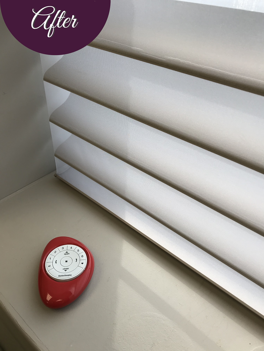 Window Shutters by Sensational SEAMS in Newcastle, ON - Room of the Month March 2021