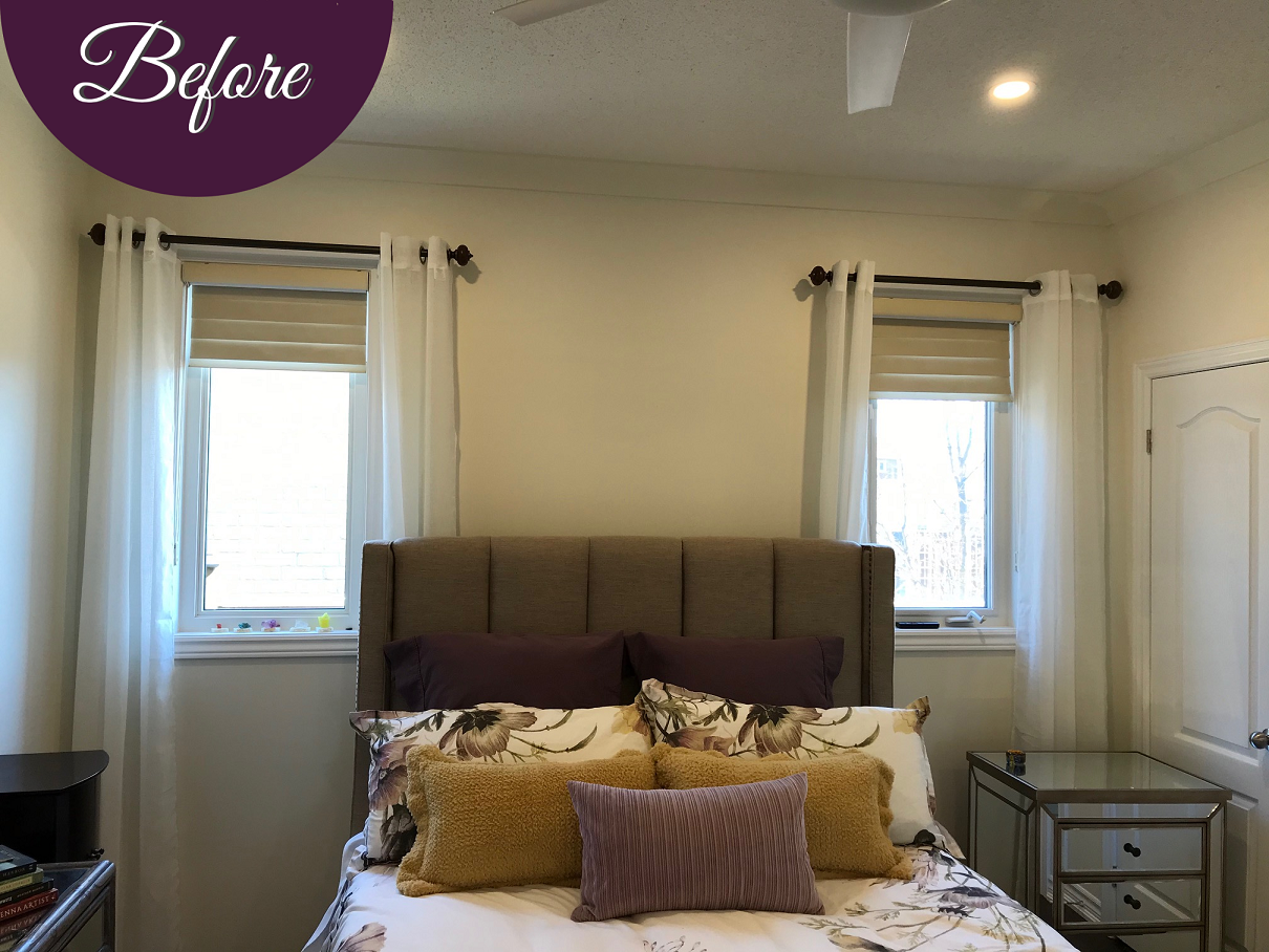 Custom Bedskirts by Sensational SEAMS in Oshawa, ON - Room of the Month August 2021