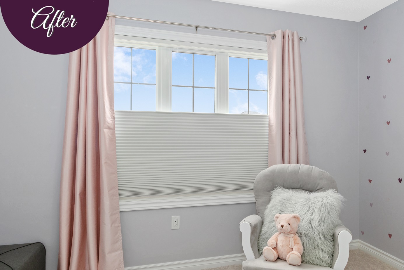 Window Shutters by Sensational SEAMS in Newcastle, ON - Room of the Month September 2021