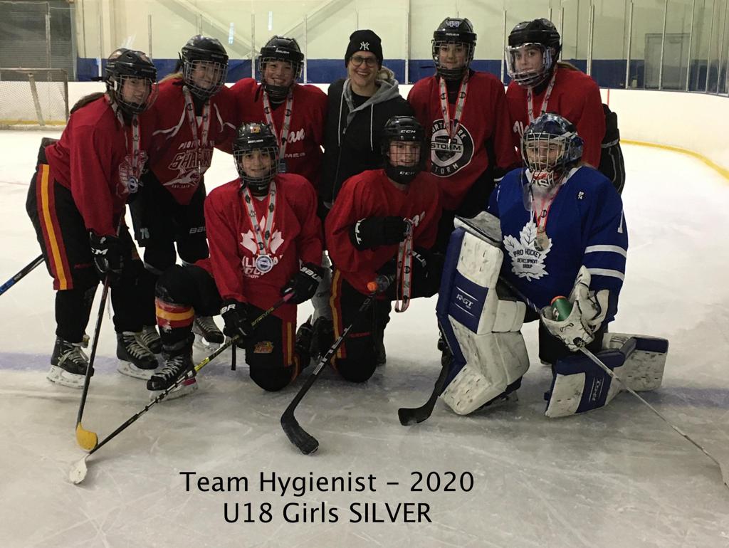 Family Day 3on3 Tournament - Team Hygienist - 2020 U18 Girls Silver