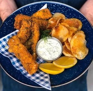 Fried Mozzarella Planks