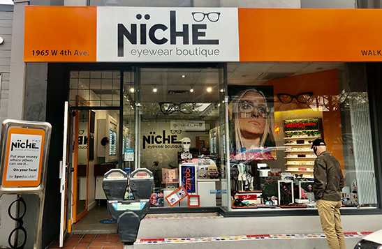 Contact Niche Eyewear Boutique