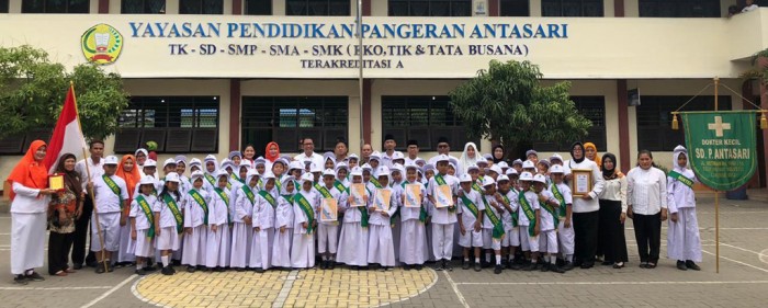 Ka.UPT Puskesmas Labuhan Deli Kukuhkan Dokter Kecil YP Pangeran Antasari