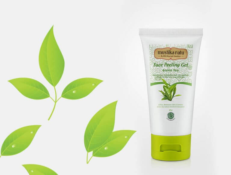 Face peeling Gel Mustika Ratu Green Tea