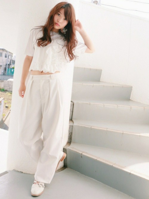 all white
