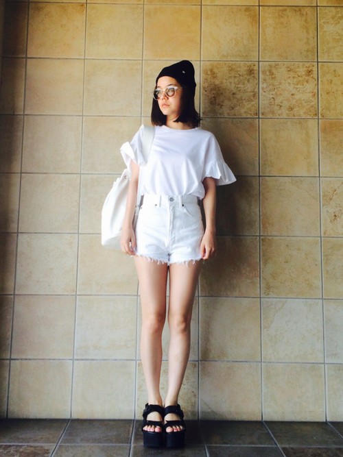 all white