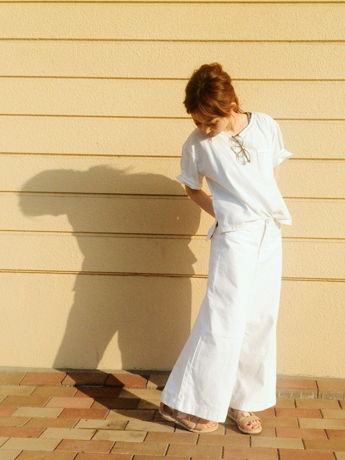 all white