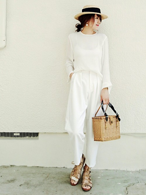 all white