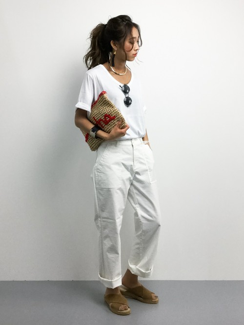 all white