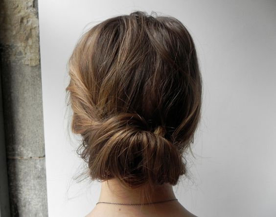 low bun