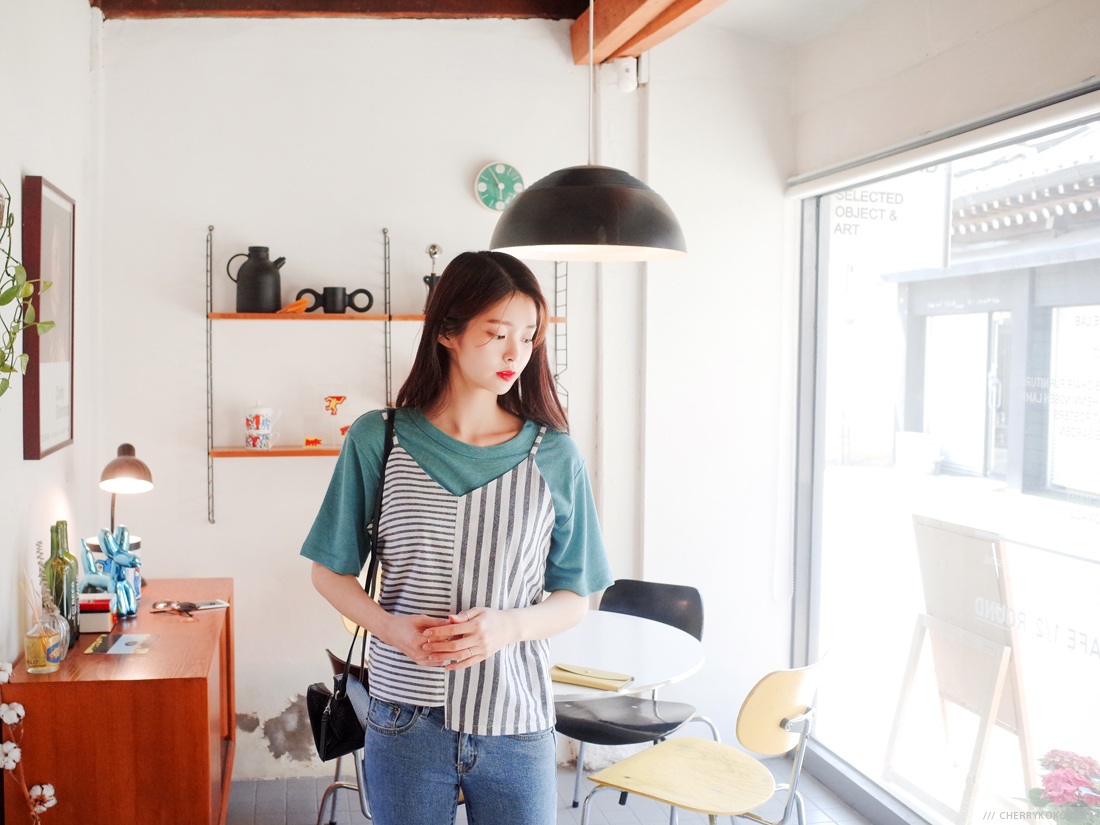 stripe outfit