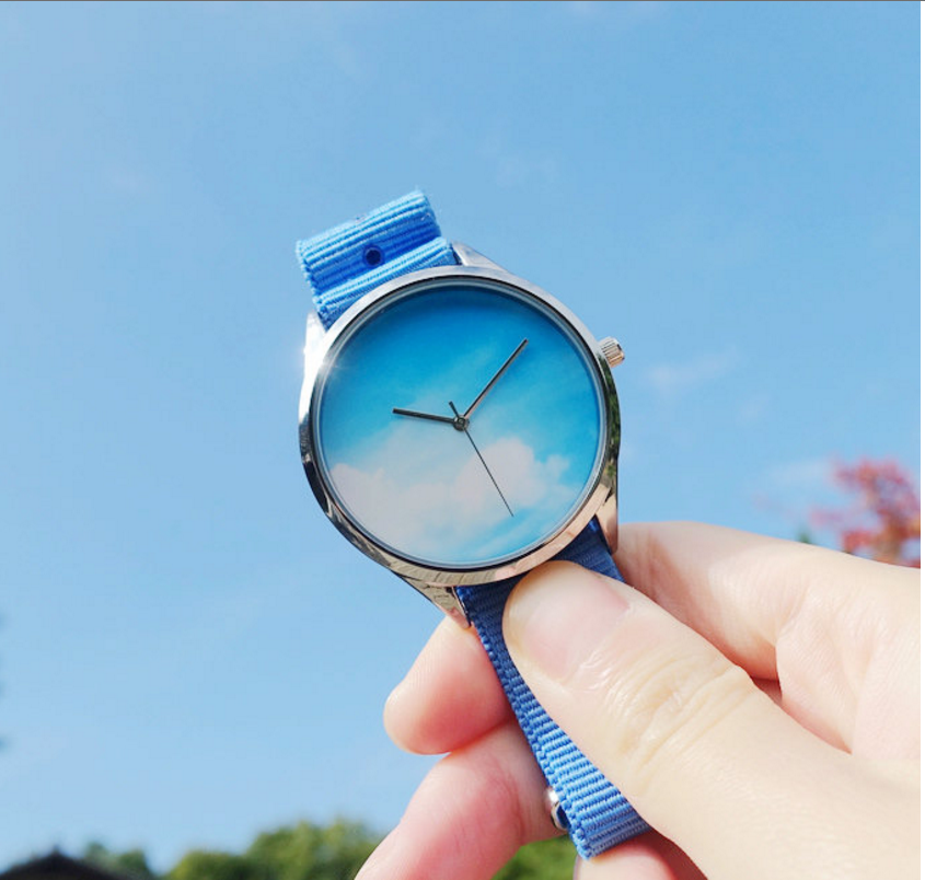 blue