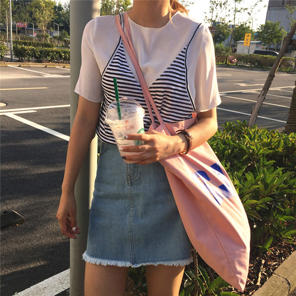 stripe outfit