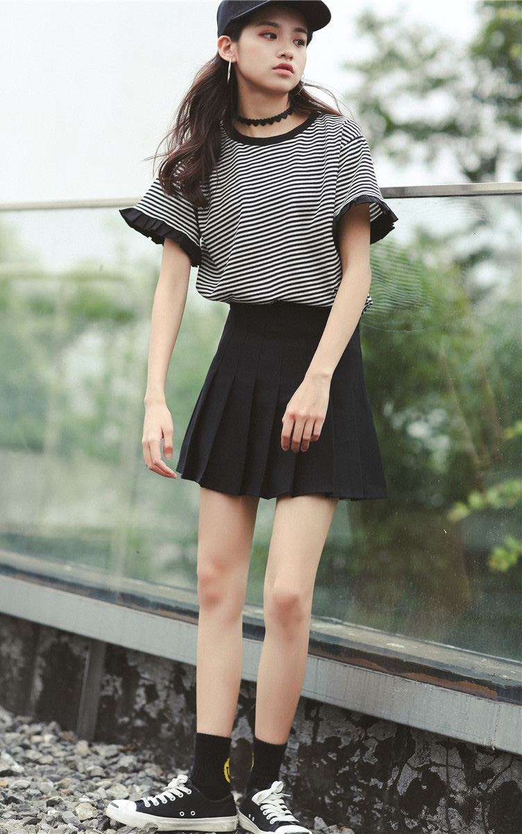 stripe outfit