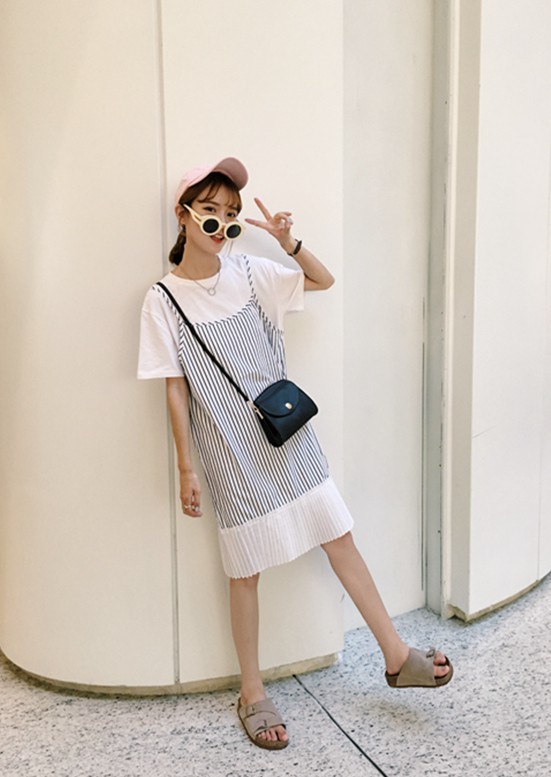 stripe outfit