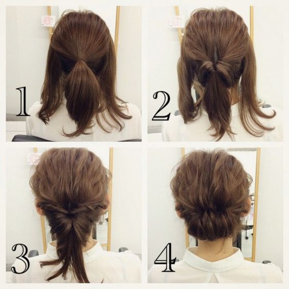 low bun tutorial