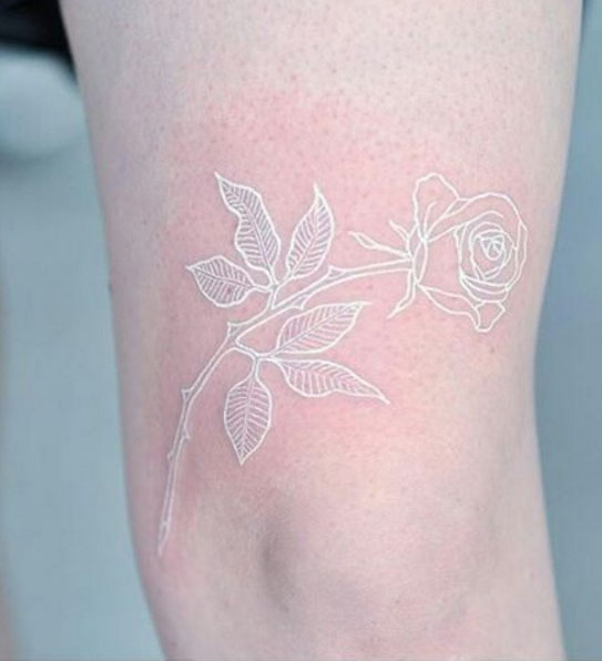white tattoo
