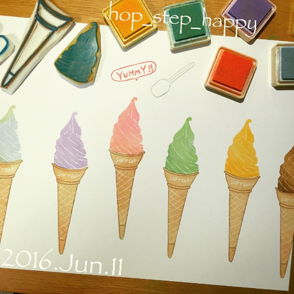 eraser stamp