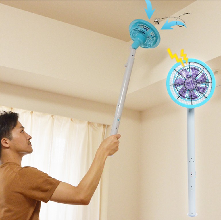日本超強大發明最神「電蚊拍」