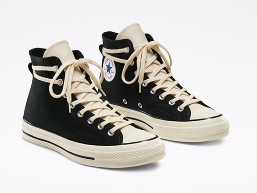 Converse帆布鞋「黑白配」Fear of God ESSENTIALS