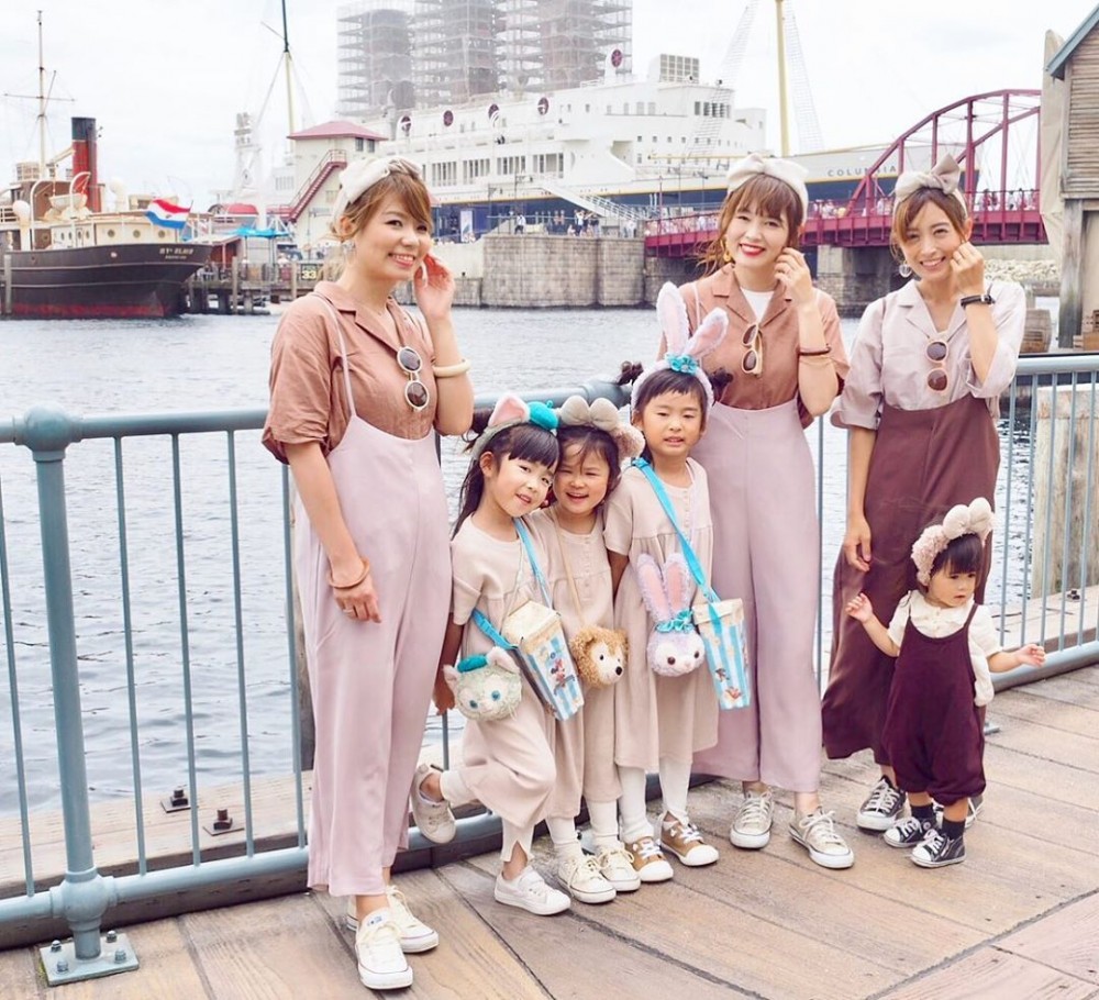 閨蜜裝和親子裝日淨色