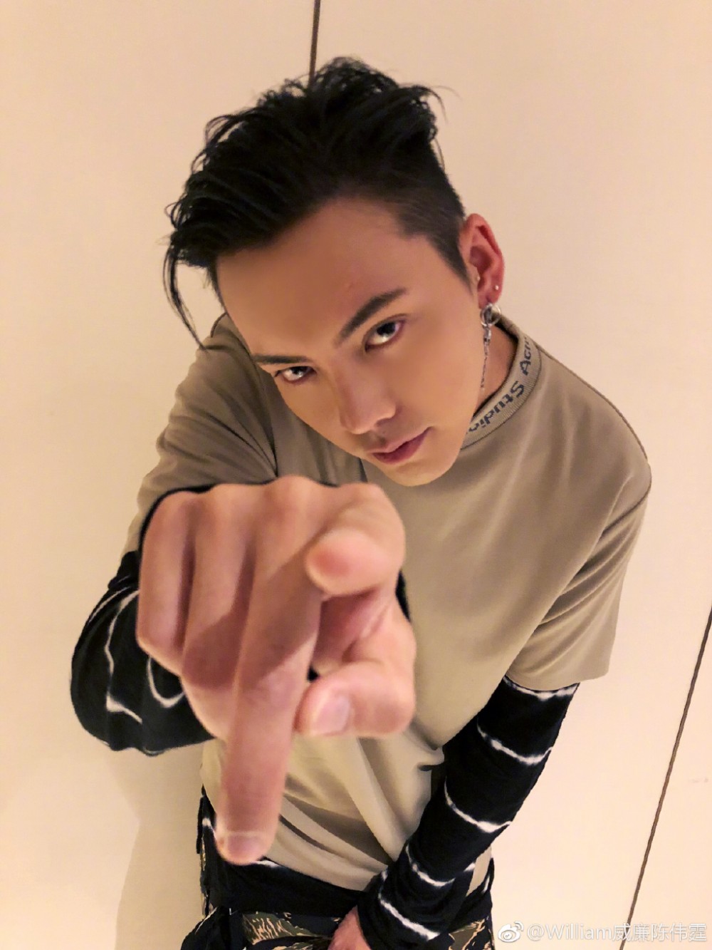 陳偉霆的粉絲吐嘈Lisa的膚色、不化妝像男人