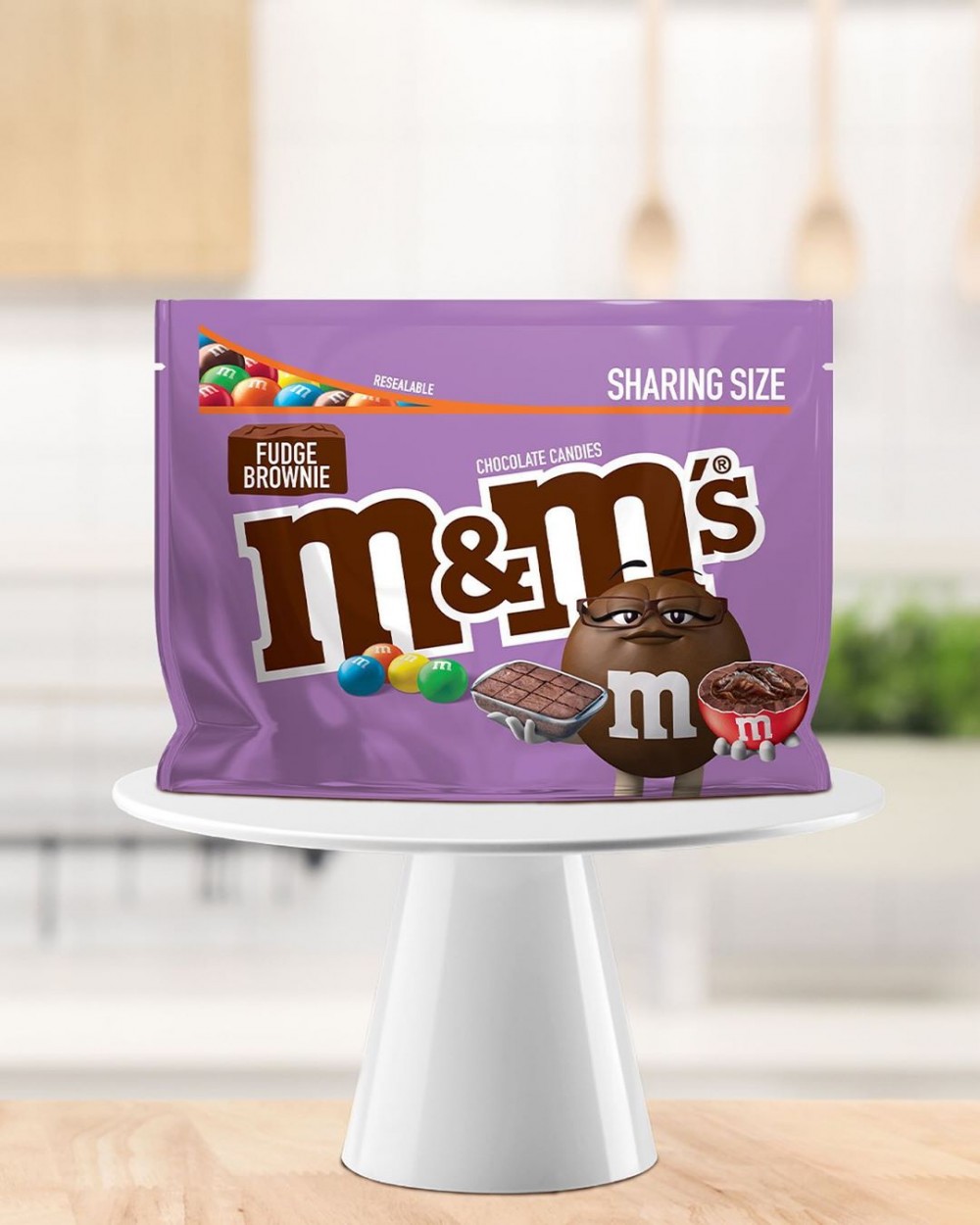 M&M’S 朱古力4月推出Fudge Brownies布朗尼蛋糕新口味
