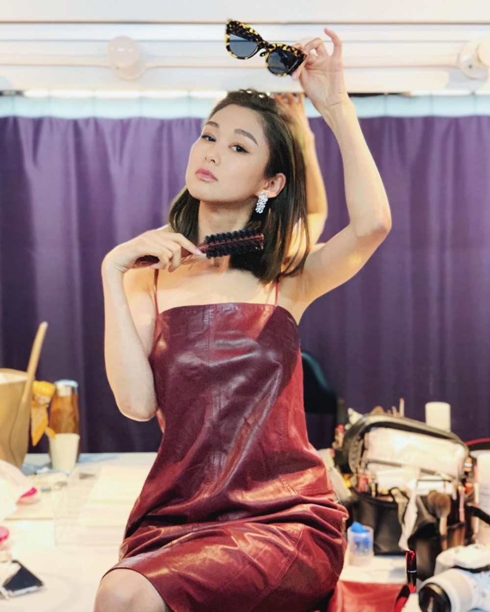 岑麗香 KO頭髮扁塌問題