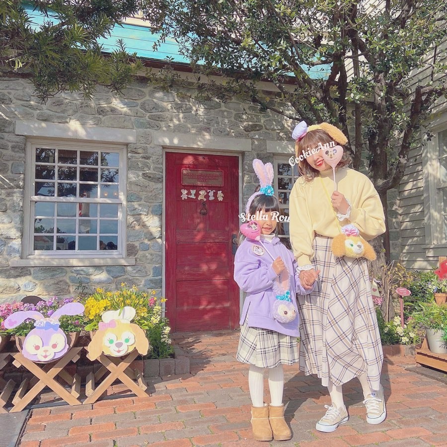 日本親子裝 母女裝 迪士尼