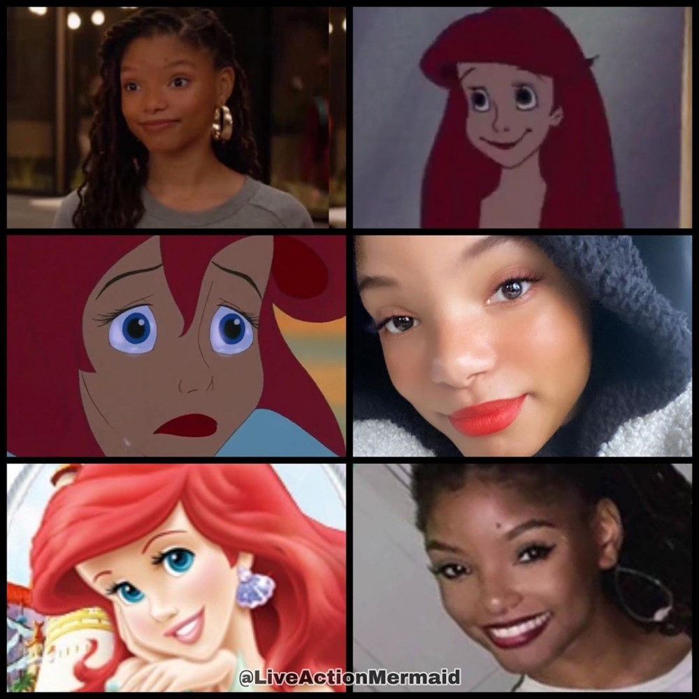 美人魚真人版電影Halle Bailey