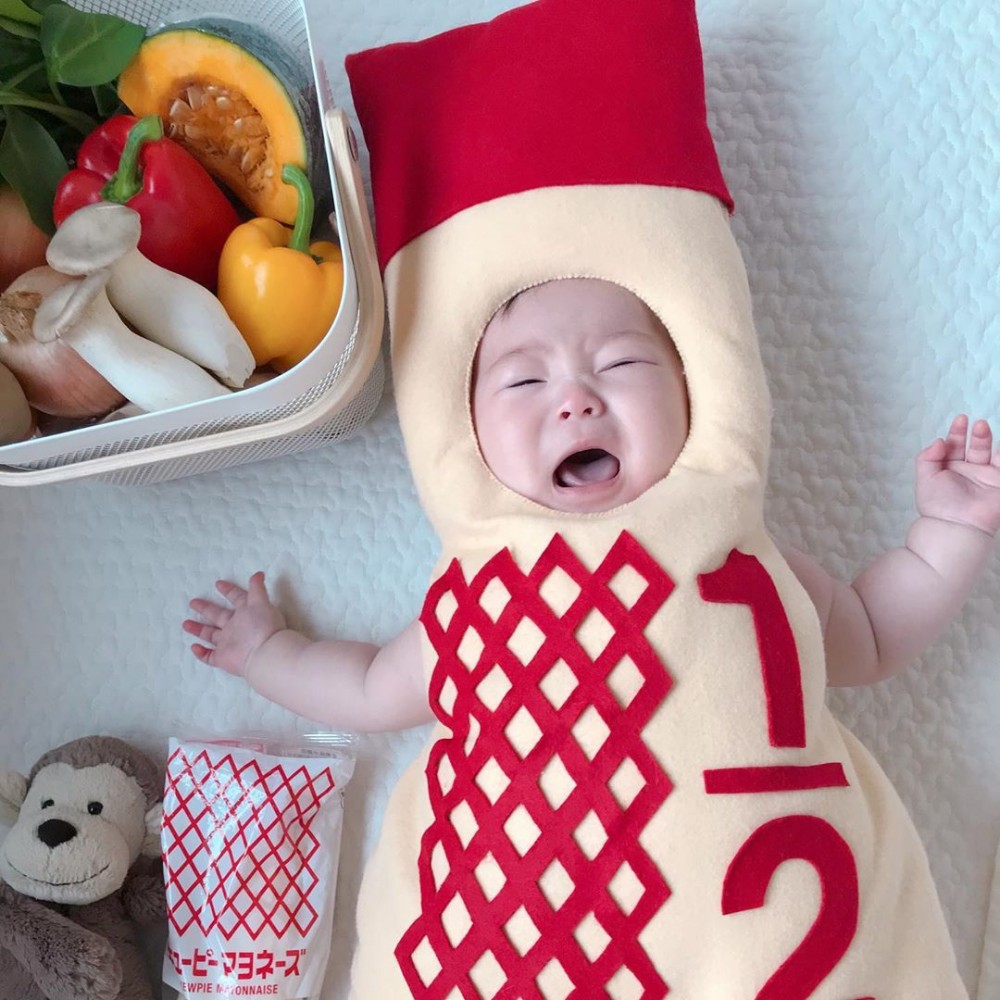 日本 Kewpie 丘比沙律醬bb衫