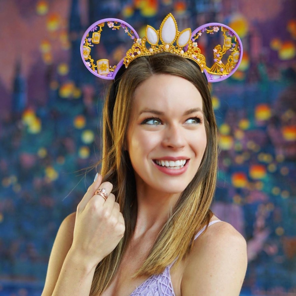 迪士尼長髮公主髮頭箍訂製網店ALOHA EARS DESIGN