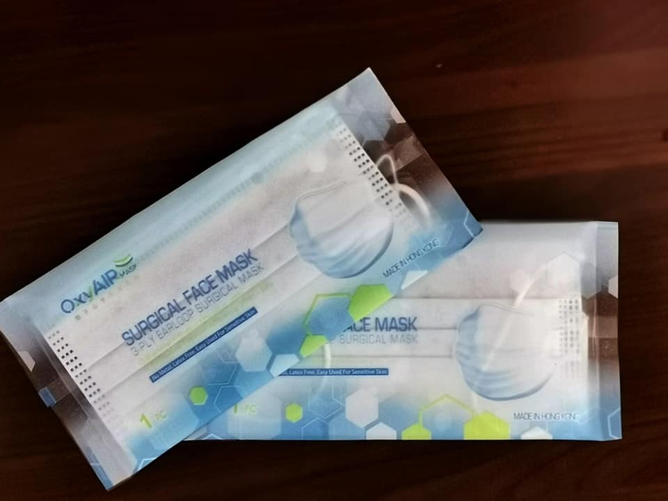 香港製造「粉嫩彩虹色口罩」