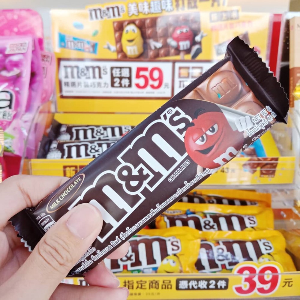 M&M’s新推「片裝磚塊朱古力」