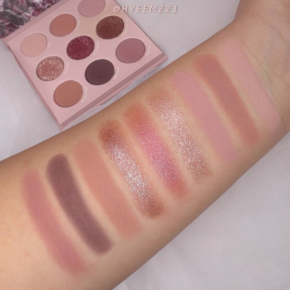 ColourPop making mauves 眼影盤胭脂