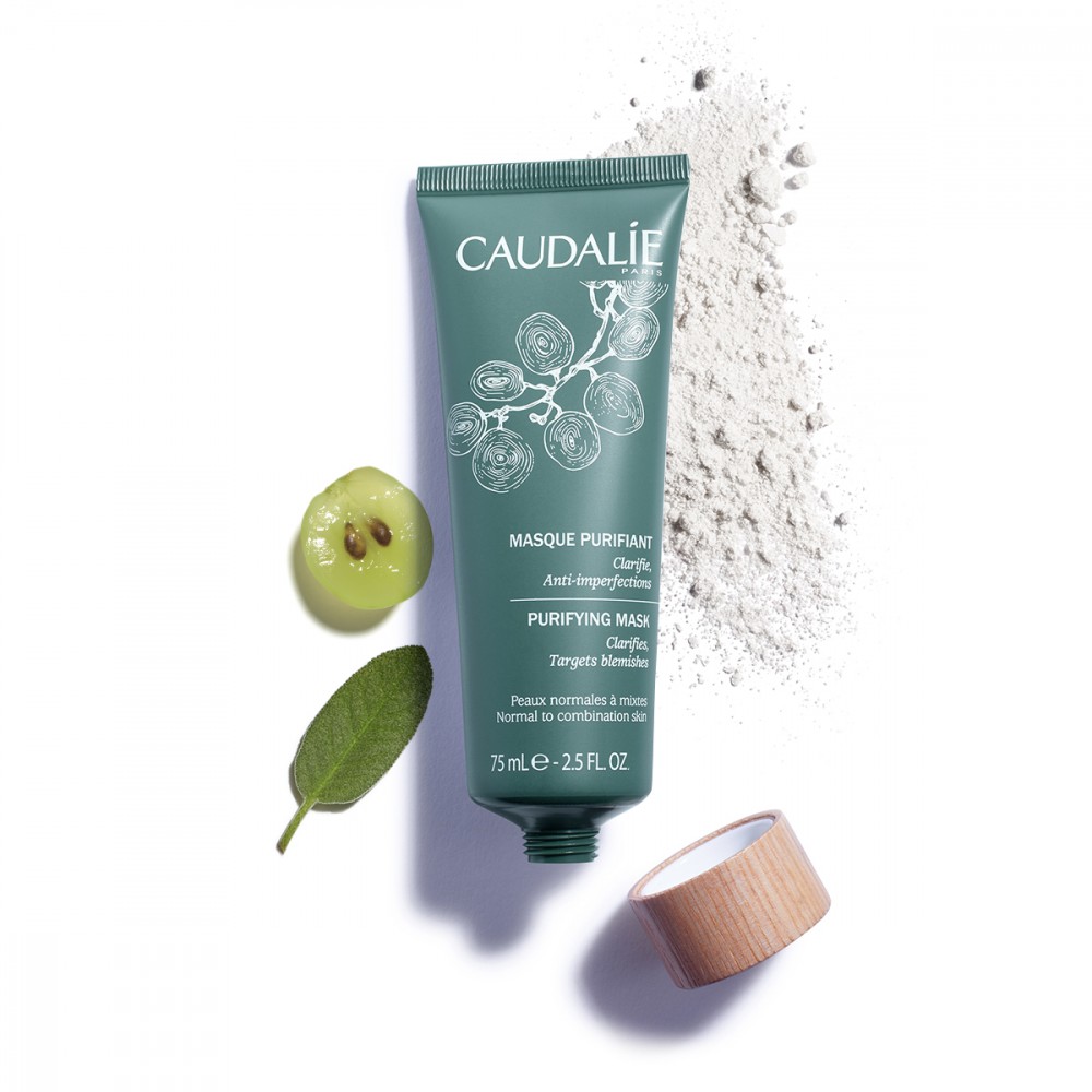 收毛孔去黑頭面膜2020 Caudalie Purifying Mask葡萄籽淨化面膜