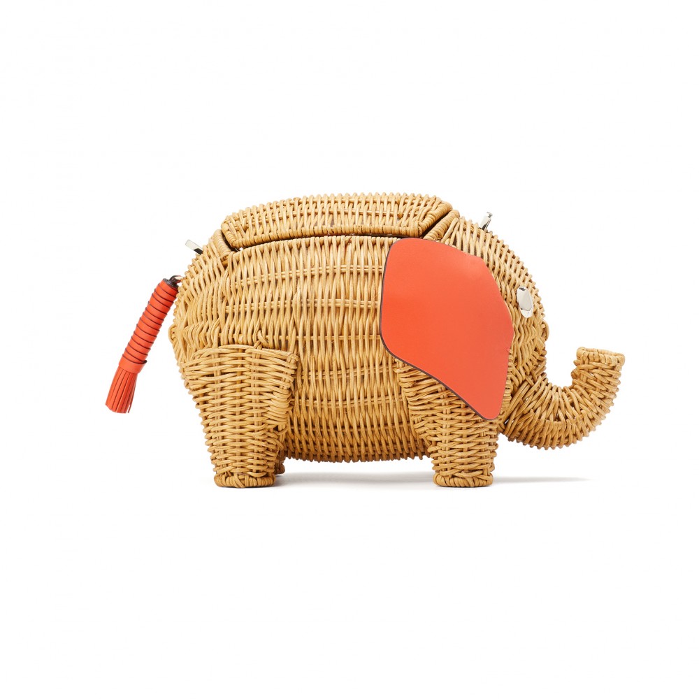 kate spade new york wicker tiny立體大象造形袋 HK$ 4,000