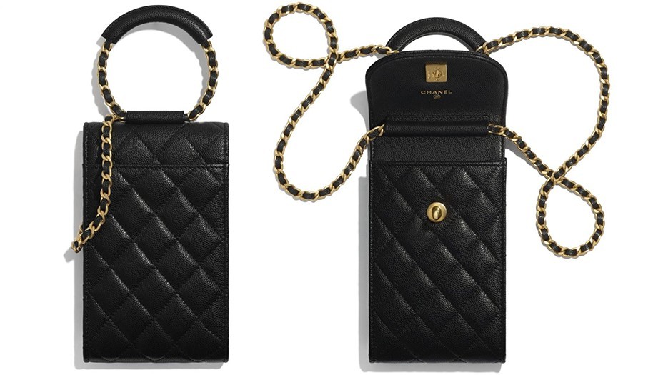 Chanel經典黑手袋、手機包2020