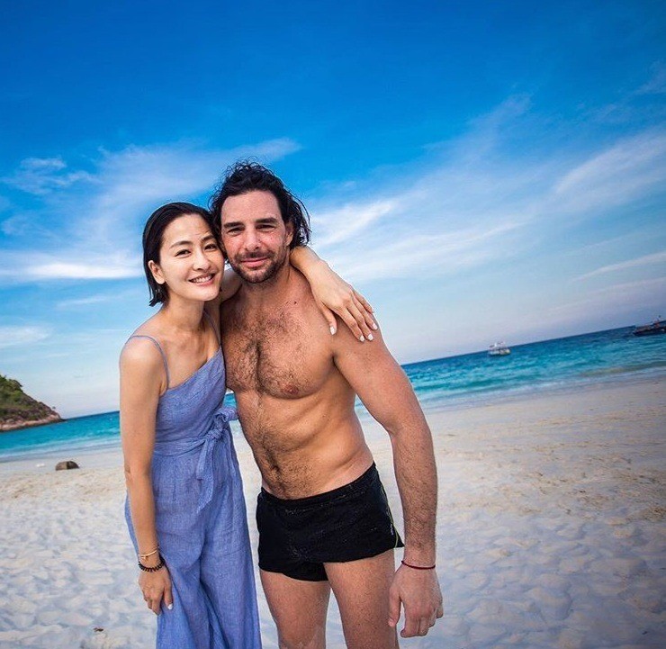 周汶錡&老公Julien Lepeu