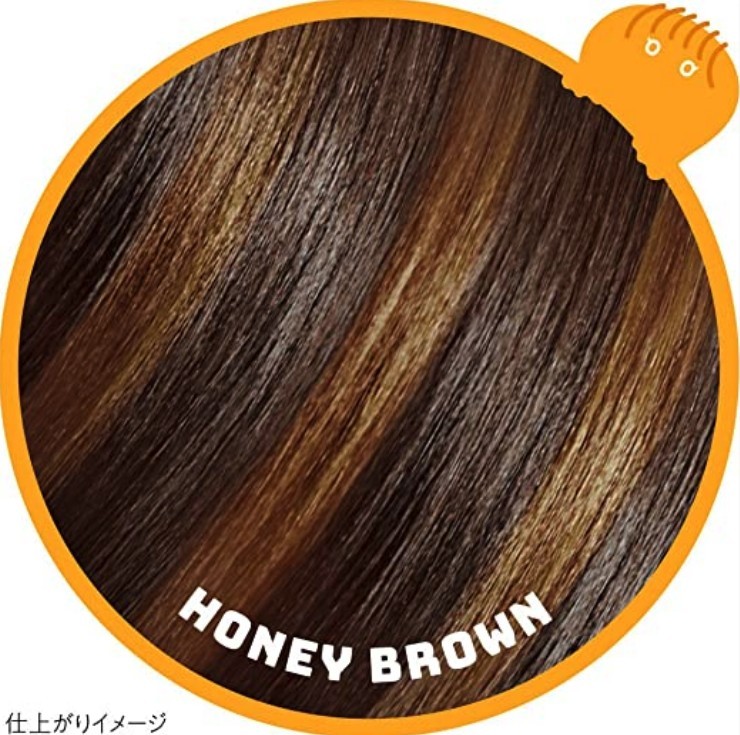 一日染髮筆1DAY Hair Monster 橙色Honey brown