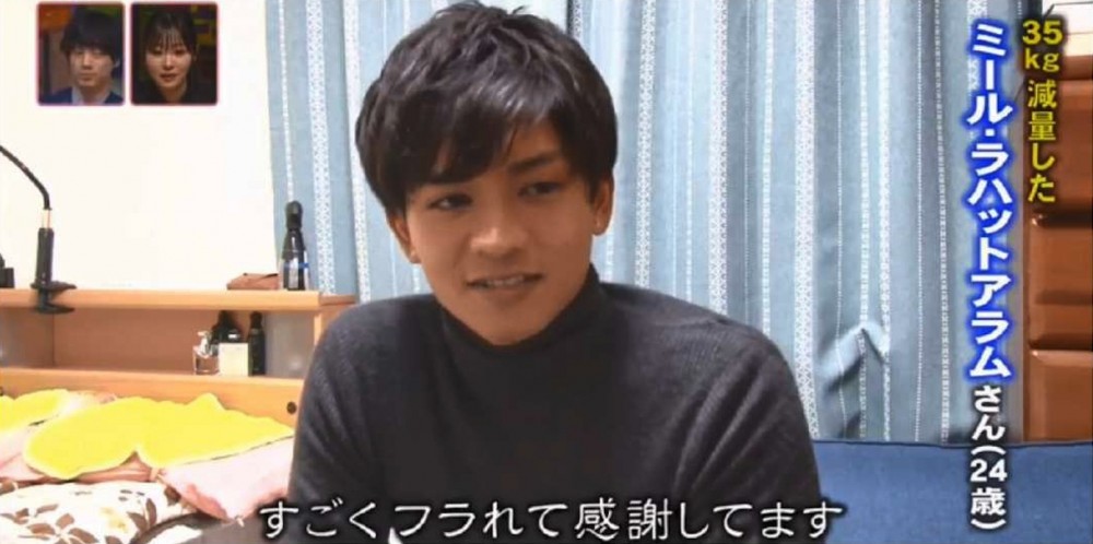 105kg日印混血肥仔Lahat也非常感謝她令自己下定決心減肥