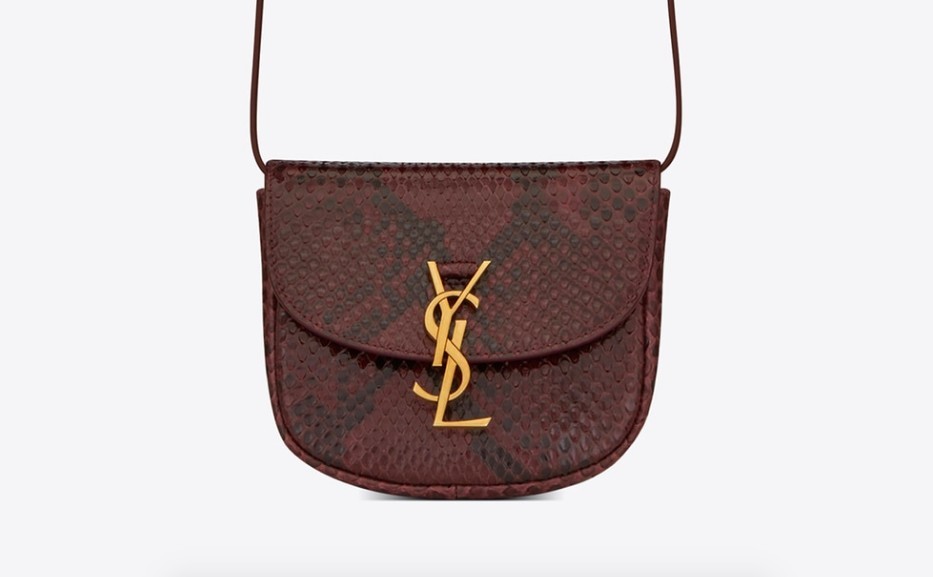 YSL KAIA BAG奶茶色 黑色 四種顏色的蟒蛇皮