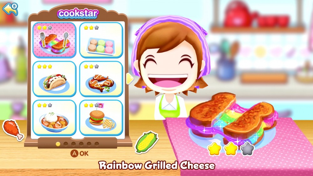 Switch版《Cooking Mama cookstar》價錢 玩法