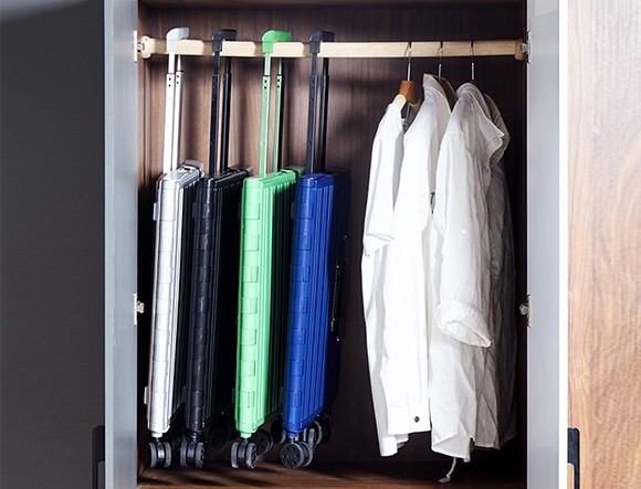 日本 Twitter 爆紅折疊式行李箱!