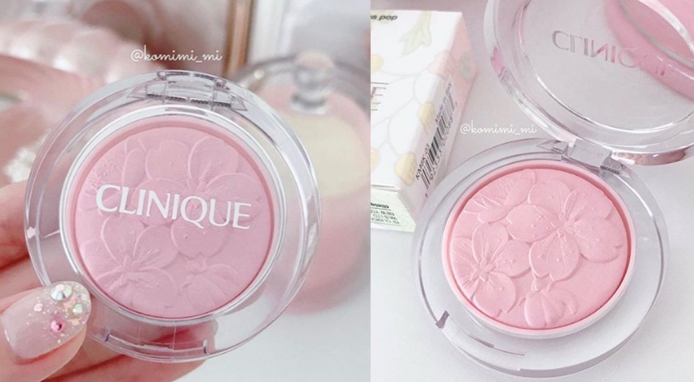 日本 Clinique 花瓣胭脂 櫻花胭脂