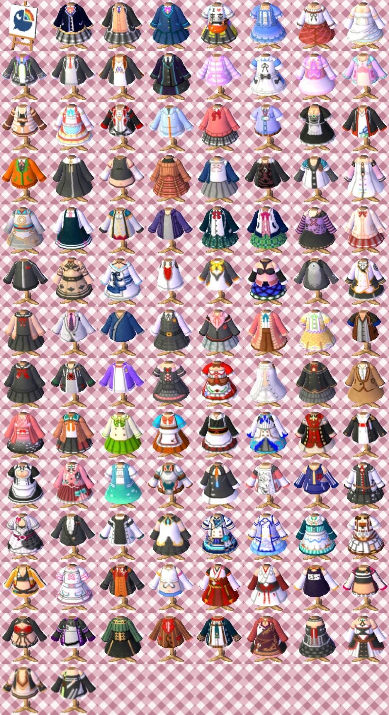 Switch動物之森 服裝